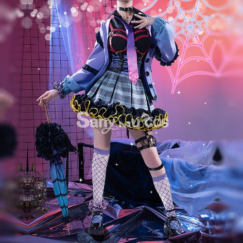 NIJISANJI Cosplay Vtuber Meloco Kyoran Cosplay Luca Costume Suit - L