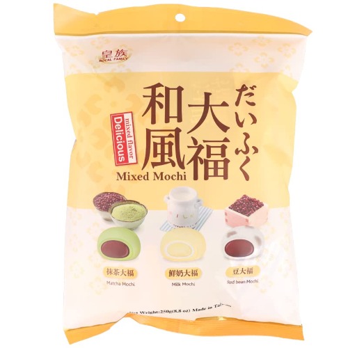 Royal Family Mixed Mochi 250 g, Pack of 1