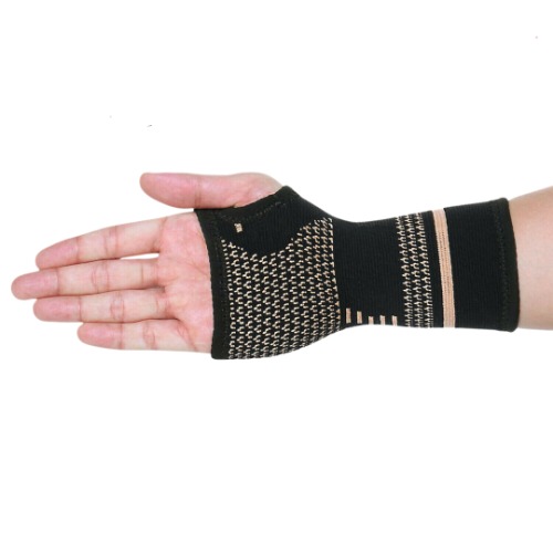 Copper Wrist & Hand Compression Sleeve | 1 Piece / Medium