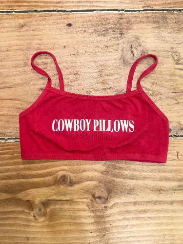 Red Cowboy Pillows®️ Bra | S