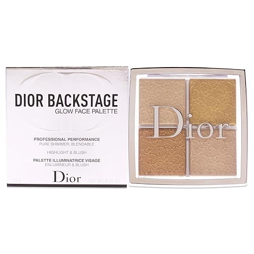 Christian Dior Dior Backstage Glow Face Palette - 003 Pure Gold Women 0.35 oz - 003 Pure Gold - 0.35 Ounce (Pack of 1)