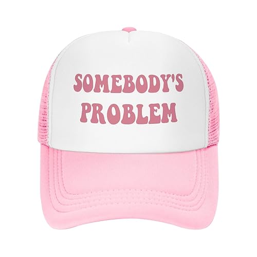 You Find It Offensive? I Find It Funny Trucker Hats for Women Pink Men Funny Slogan Pink Hats for Men - One Size - 28 Pink