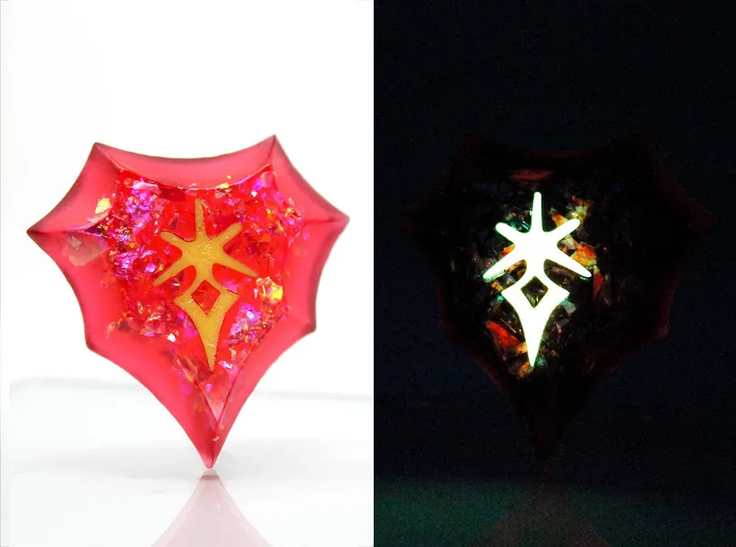 Twinkle Dark Knight FFXIV Glow in the Dark Soul Crystal/DRK Job Stone Final Fantasy XIV FF14 JSKY1