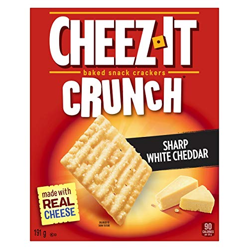 Cheez-It Crunch, Sharp White Cheddar, 191 Grams - Sharp White Cheddar