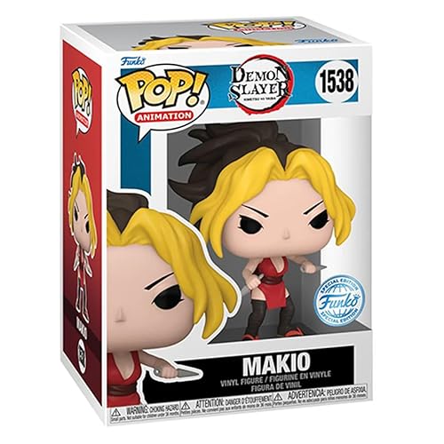 Funko Demon Slayer Makio with Kunai Exclusive Pop Vinyl Figure 1538, Standard