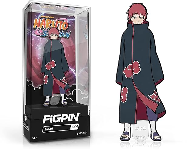 FiGPiN Naruto Shippuden - Sasori #744, Enamel Pin, Collectible Pin