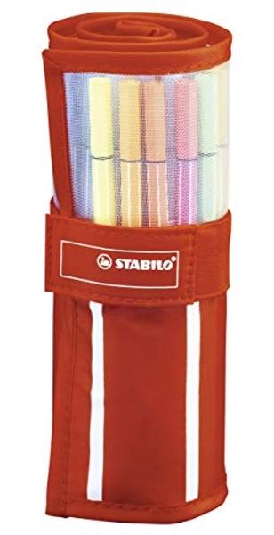 Pennarello Premium - STABILO Pen 68 - Rollerset con 30 Colori assortiti