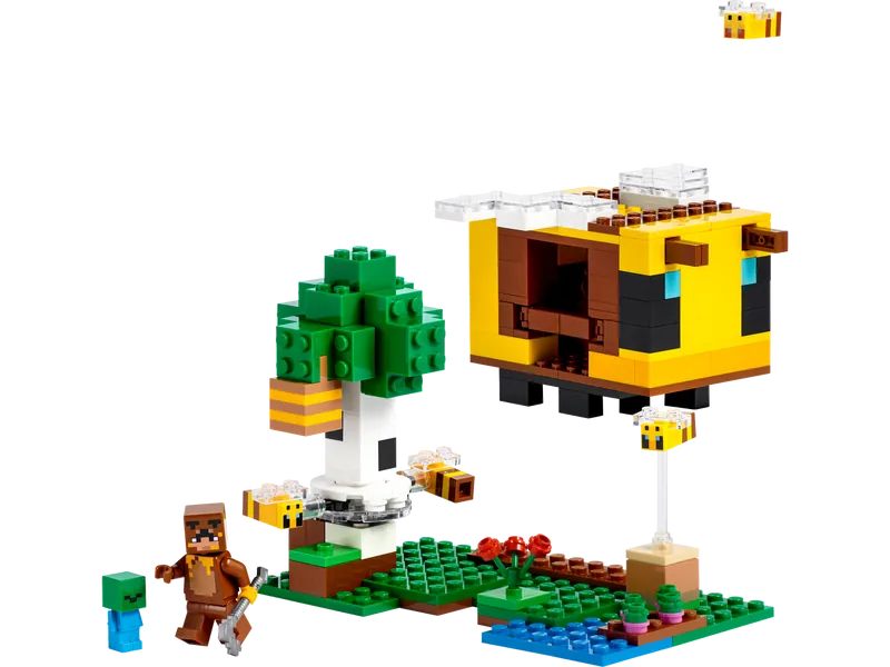 minecraft bee lego set