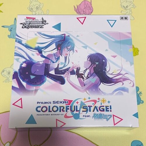 Weiss Schwarz " Project Sekai Colorful Stage! feat. Hatsune Miku " Booster Box  | eBay