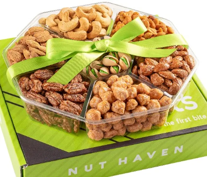 Holiday Nuts Gift Basket