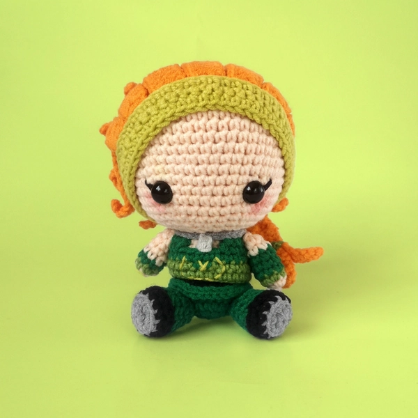 Valorant Skye, Valorant Crochet,  Handmade Valorant Skye Plushie, Valorant Doll, Valorant Plush