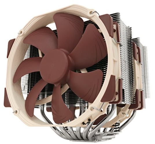 Noctua NH-D15, Premium CPU Cooler with 2x NF-A15 PWM 140mm Fans For Desktop (Brown)