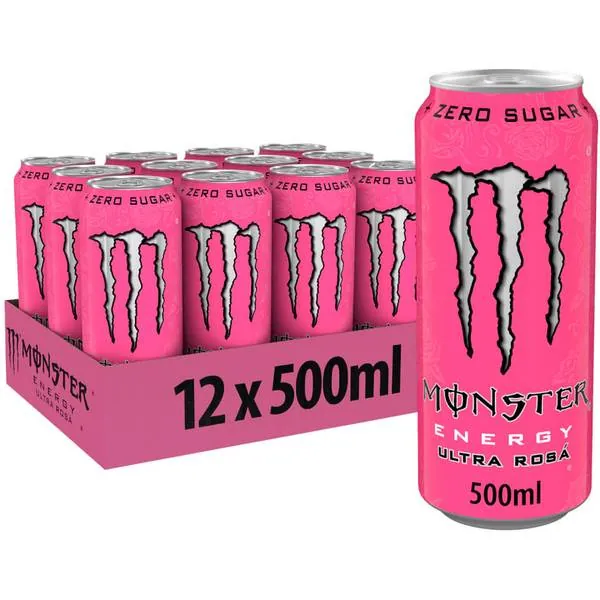 Monster Ultra Rosá 12 x 500ml