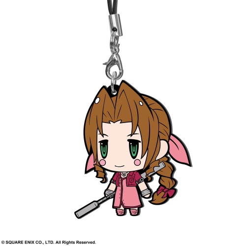Final Fantasy FF VII EXTENDED EDITION - Character Rubber Strap Mascot [In Stock] - Aerith Gainsborough