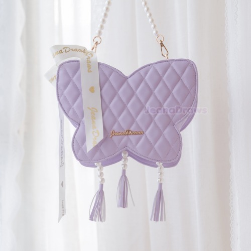 Butterfly Quilted Handbag