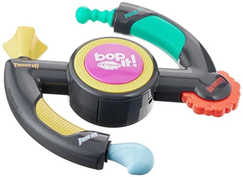 Bop It! Extreme Electronic Game for 1 or More Players, Fun Party Game for Kids Ages 8+, 4 Modes Including One-On-One Mode, Interactive Game
