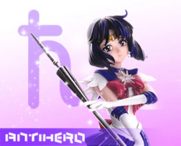 Sailor Saturn Resin Scale Figure (Pre-painted)