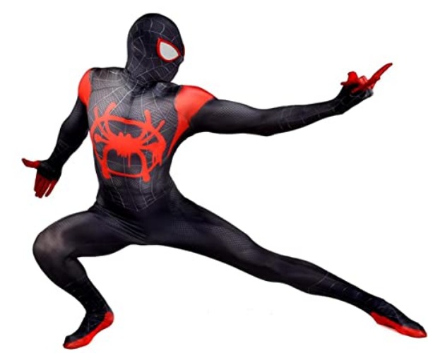 Halloween Costume Superhero Costume -Suits Bodysuit Cosplay Costumes - Mens-XL - Blue