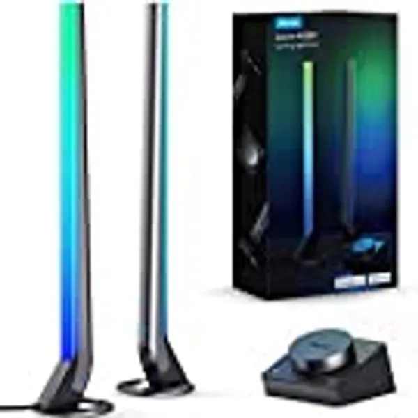 Govee RGBIC Gaming Light Bars H6047 with Smart Controller, 16.7 Inches Wi-Fi Smart LED Light Bars with Music Modes and 60+ Scene Modes Specially Built for Gamers, Works with Alexa & Google Assistant