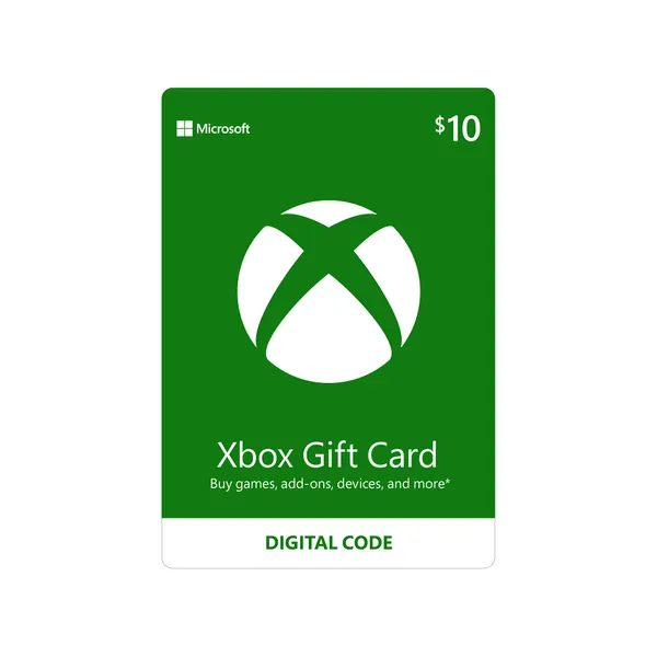 $10 Xbox Gift Card [Digital Code] - 10