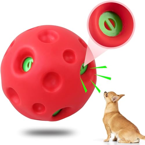 Dog Giggle Ball Toy, 5.5" Toy Balls for Dogs Pet Playing Wobble Ball with Giggle Sound Pet Ball Toy - 7004-UK