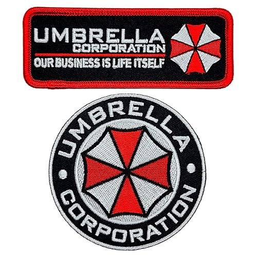 Umbrella Corporation Our Business Patch (2Pc - Hook Fastener Backing B030)