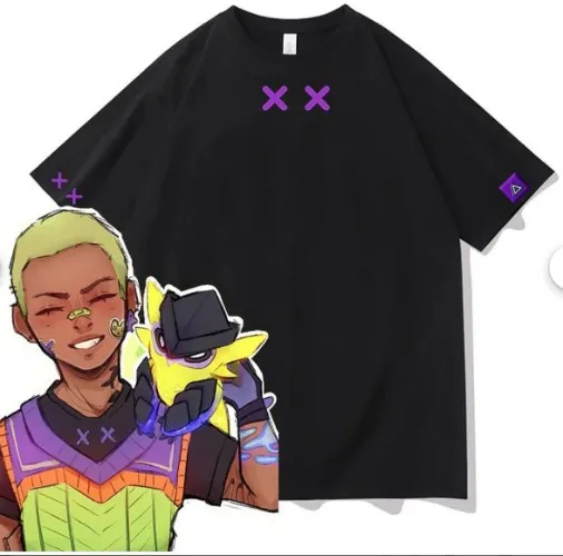 Valorant Gekko Black Undershirt