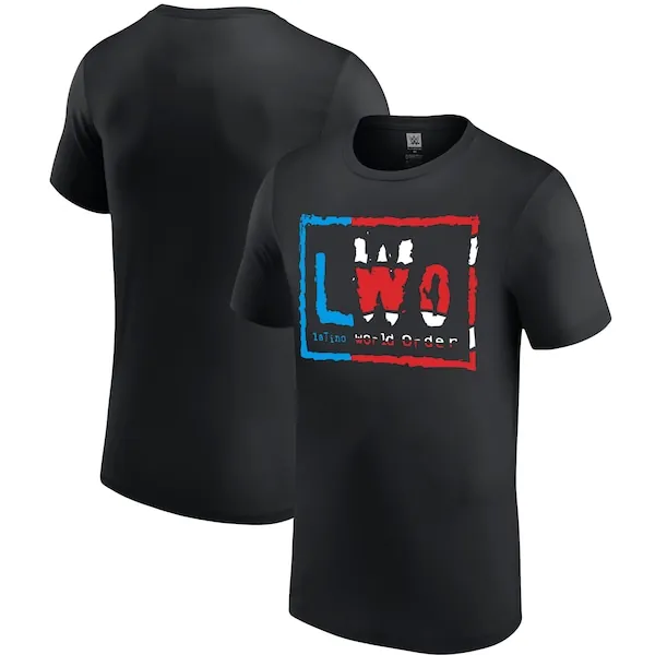 Men's Black LWO Latino World Order T-Shirt