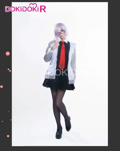 DokiDoki-R Fate/Grand Auftrag Maische Kyrielight Cosplay Spiel Fate Cosplay Maische Casual Kleidung Frauen Halloween Kostüm