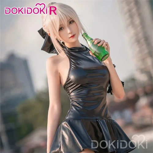 DokiDoki-R Anime Cosplay Fate/stay night Arturia Pendragon Alter Saber Cosplay Fate Frauen Badeanzug Kostüm - AliExpress 200000532
