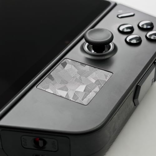 Luck&Link Touchpad Protector for Legion Go, Touch Pads Protective Skin Texture Sticker for Legion Go Touch Trackpads, High end Textured Skin (Broken Diamonds - Black) - Broken Diamonds - Black