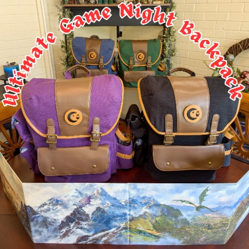 Ultimate Game Night Backpack | Sapphire Blue