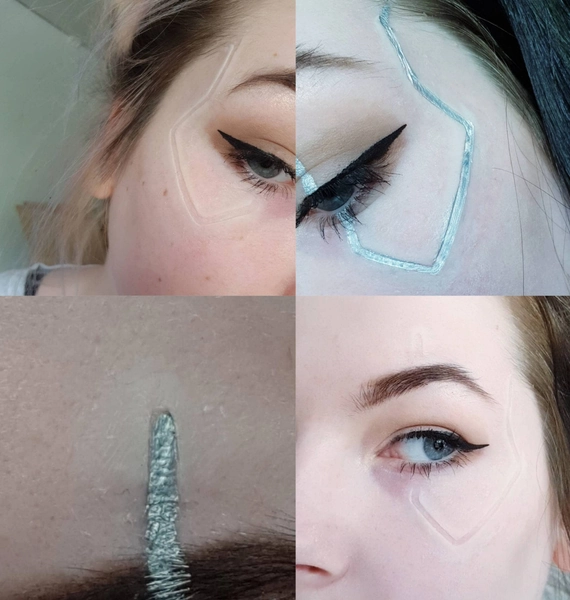 cyberpunk 2077 silicone prosthetic | surface wiring | latex free | unpainted | cosplay | sfx | costume | special effects | gaming | makeup |