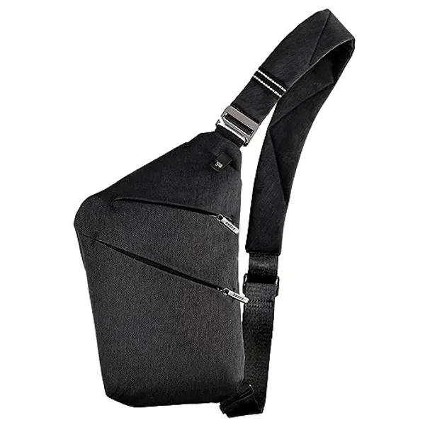 VADOO Sling Bag - Anti-theft Crossbody Shoulder Bag for Men and Women