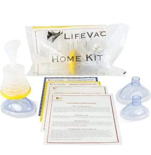 Amazon.com: LifeVac - Choking Rescue Device Home Kit for Adult and Children First Aid Kit, Portable Choking Rescue Device, First Aid Choking Device : Health & Household