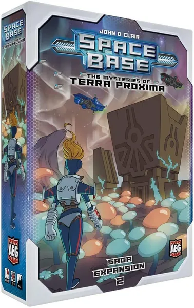 Space Base The Mysteries of Terra Proxima Expansion - Board Game, Dice Game, Play The Story, Explore The Planet, Discover The Secrets, 2 to 5 Players, 60 Minute Play Time, for Ages 14 and Up - 