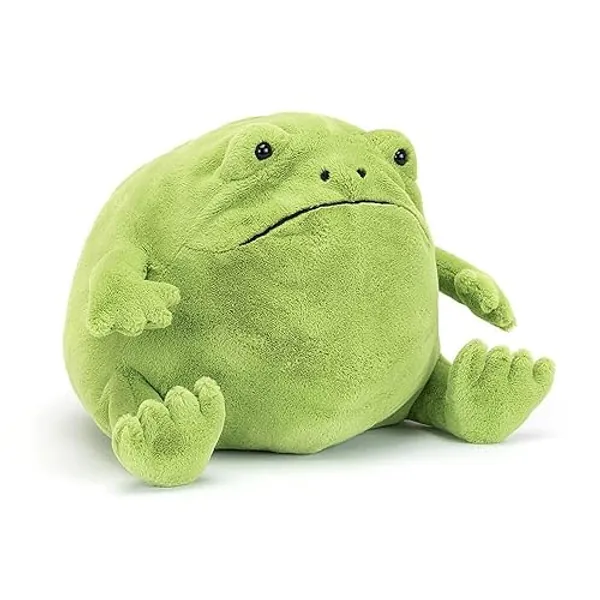 Jellycat Ricky Rain Frog Stuffed Animal, Large 12 inches | Amphibian Plush Toy | Classic Children's Gift - Large