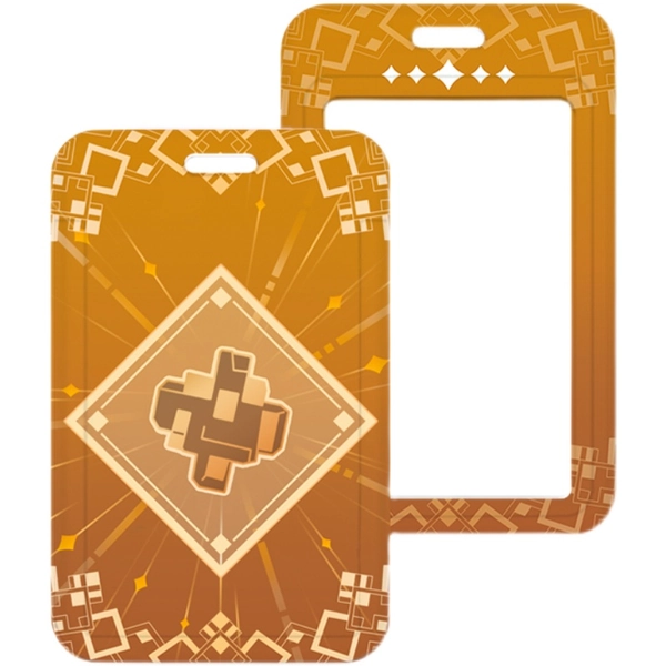 Genshin Impact Lanyard Genshin Card Holder Cute Genshin Lanyards Necklace - Zhongli