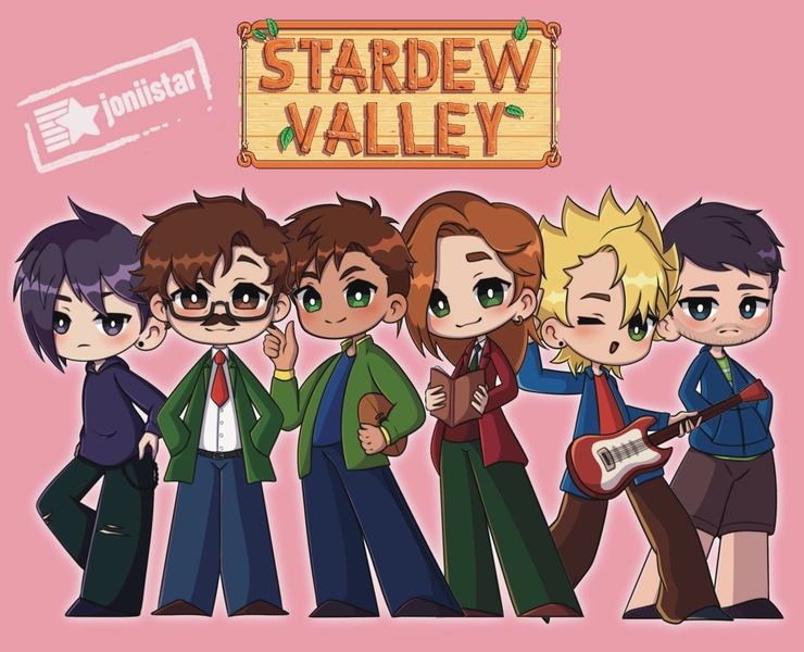 Stardew Valley Stickers - Handcut