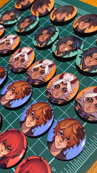 Genshin Impact Scaramouche Badge