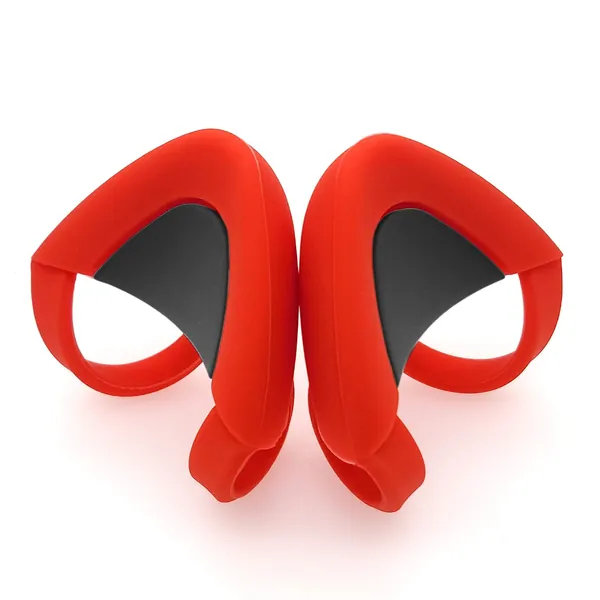 Cute Cat Ears Fits for HypreX Cloud II/Cloud Stinger/Cloud Flight Headsets, Universal Fit Lovely Kitty Adjustable Attachment Straps for Video Live Gaming Headphone,Red&Black