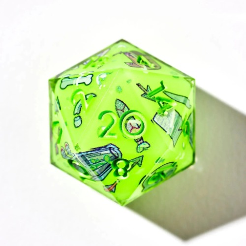Death By Ooze 7-Piece Iconic Dice Set | Default Title