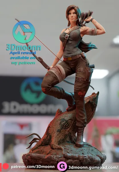 Grave Robber 3d printed DIY Resin statue kit / figurine [by 3Dmoonn]