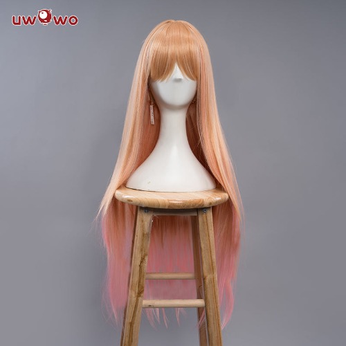 【Pre-sale】Uwowo Anime My Dress-Up Darling Marin Kitagawa Cosplay Wig Yellow-Pink Gradient 80CM Long Hair