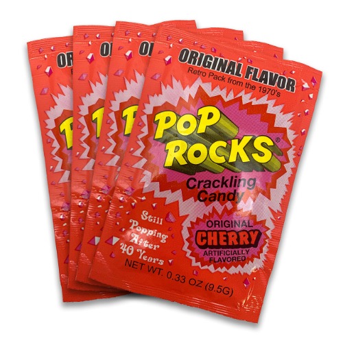 Blue Raspberry Pop Rocks Candy