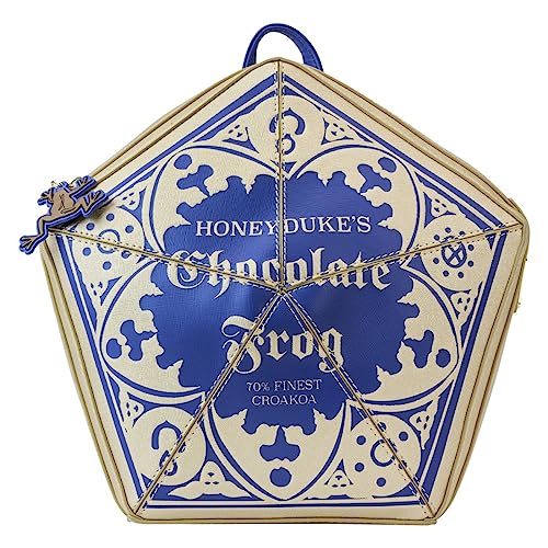 Loungefly Warner Brothers Harry Potter Honeydukes Chocolate Frog Figural Mini Backpack Womens Double Strap Shoulder Bag Purse - One Size