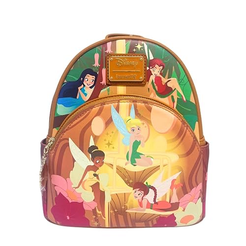 FAWN BOUND - Loungefly Exclusive Disney Pixie Hollow Fairies Glow in the Dark Mini Backpack