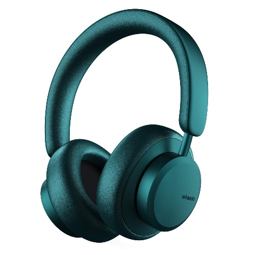 Urbanista Miami Wireless Over Ear Bluetooth Headphones, 50 Hours Play Time, Active Noise Cancelling Wireless Headset with Microphone, On Ear Detection with Carry Case, Teal Green - Teal Green