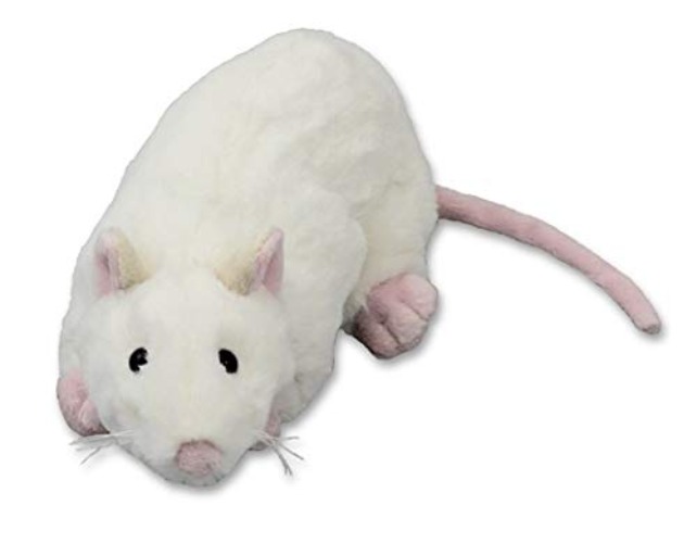 Inware Flinx Doudou en forme de rat - Weiß