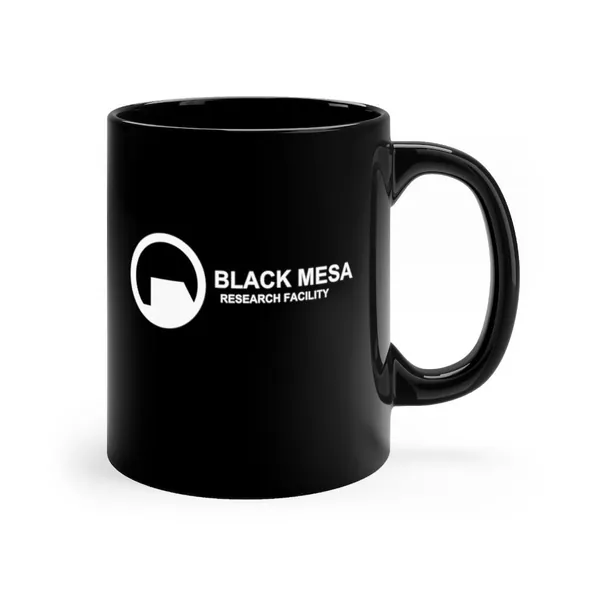 Black Mesa Research Facility Mug, Gamer Gift, Geek Gift, Gaming Gift, Half Life, Portal, Valve, Birthday Gift
